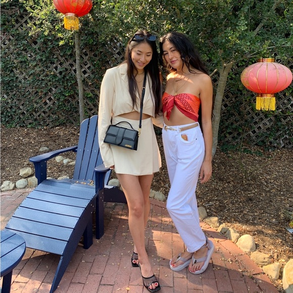 With Jean Jackie Dress Buttercream - Picture 4 of 5